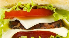 Food drinks hamburgers