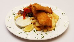 Food fish Chips french