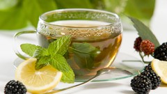 Food fruits green tea