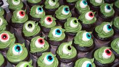 Food funny cake eyes