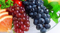 Food grapes fruits