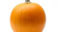 Food Halloween pumpkins white