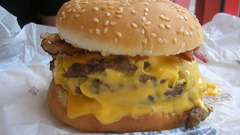Food hamburgers cheeseburgers