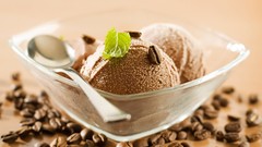 Food ice cream dessert Coffee Beans fruits