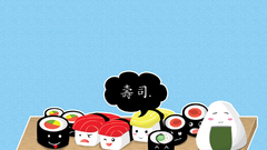 Food Japanese sushi Simple