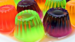 Food jelly multicolor