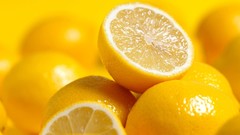 Food lemons fruits