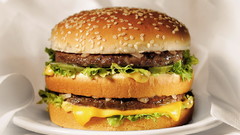 Food mcdonalds hamburgers Big