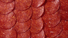 Food meat Sausages slices