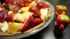 Food Objects strawberries pineapples domo