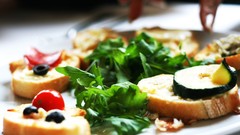 Food picnic sandwiches