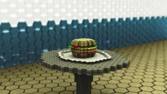 Food sandwiches artwork 3D view 3D modeling 3D renders 3DS Max