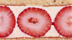 Food strawberries cakes