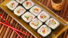Food sushi chopsticks
