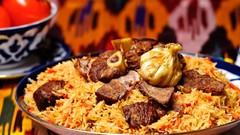 Food Uzbekistan traditional food uzbek pilov