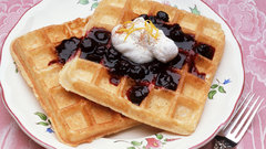 Food waffles Food and