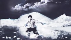 Football player soccer