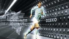 Football player soccer Edin Dzeko
