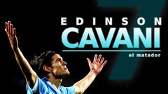 Football player soccer Napoli edinson cavani