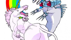 For vector shark unicorn high looking alternatively