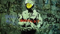 For was but little This While banksy using