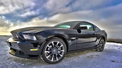 Ford Ford mustang front angle view