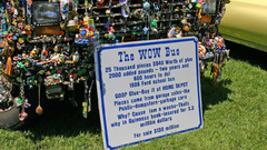 Ford wow bus sign