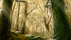 Forest Anime Manga shi mushi 001 genko