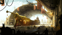 Forest Industrial steampunk high Resolution brassheart