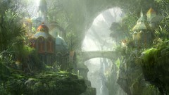 Forests artwork fantasy art