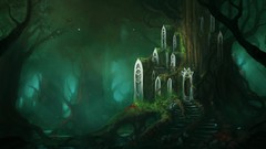 Forests artwork fantasy art