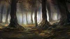 Forests artwork fantasy art YoBarte