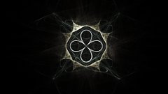 Forgot abstract flower sign