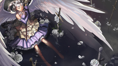 Forgotten water weapons wings melody Swords angels eternita