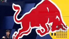 Formula one Bulls Red