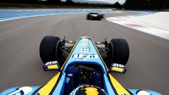 Formula one Renault cars