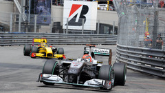 Formula one Renault Mercedes-Benz