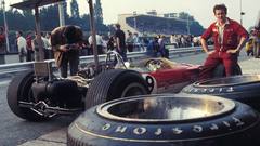 Formula one tires lotus