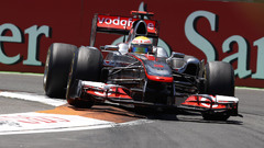 Formula one vehicles McLaren