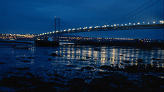 Forth road Bridge night
