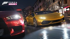 Forza Forza Horizon 2 video games yellow cars red cars