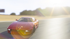 Forza Motorsport Car Ferrari Ferrari 355 red cars lens flare