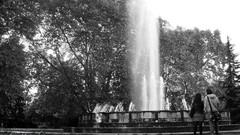 Fountain monochrome Parks