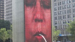 Fountain urban street art