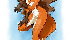 Fox girls furry