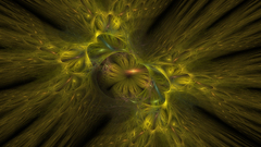 Fractal abstract Green Art