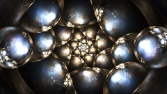 Fractal abstract spheres
