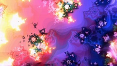 Fractal colorful abstract exploding
