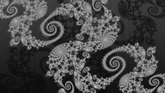 Fractal monochrome abstract