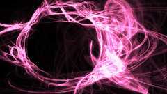Fractal pink abstract